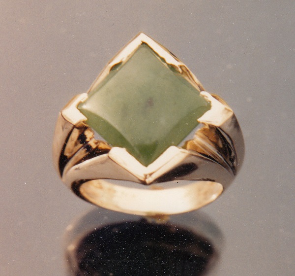 Hand made Jade ring.